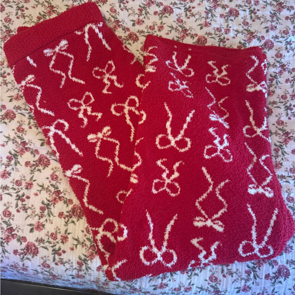 Cupcakes & Cashmere Red and White Pajama Pants